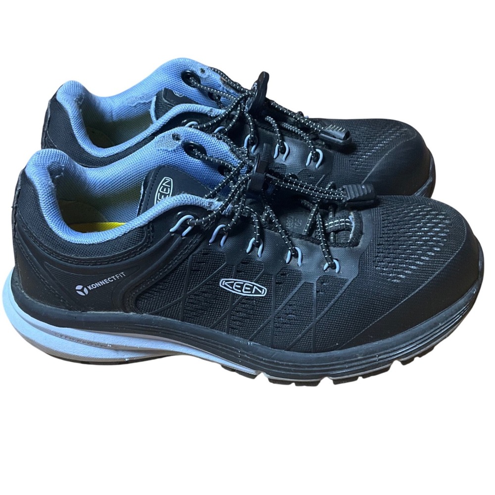 Keen Utility Vista Energy Carbon Toe Work Shoes Black Womens 6.5 EH 1024590